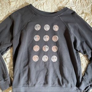 MATE THE LABEL organic cotton moon sweatshirt